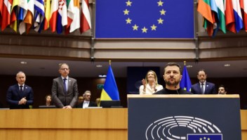 Presidente Zelensky: la casa de Ucrania es Europa
