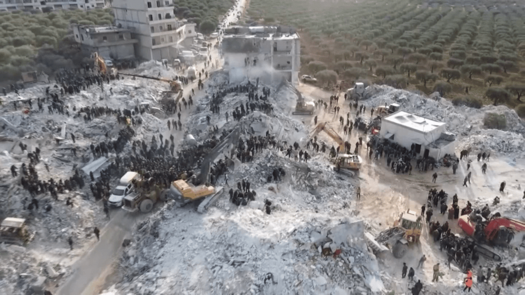 Volleyball player lives moments of anguish during the earthquake in Turkey