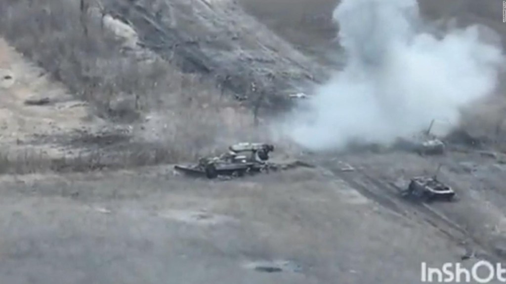 Video shows possible major losses for Russia in the war