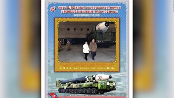 5 cosas: lanzan estampilla de Kim Jong Un junto su hija y un misil balístico