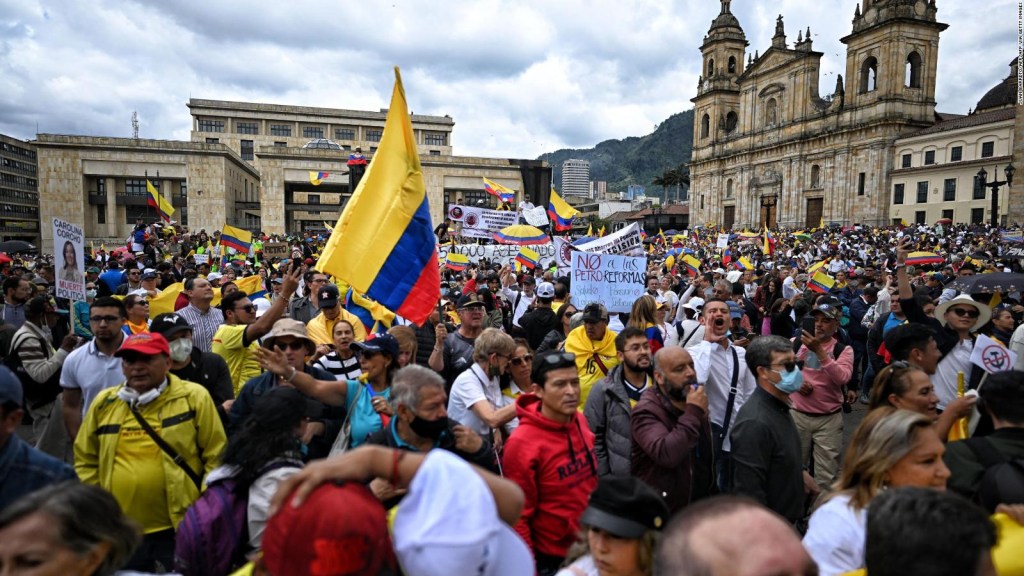Así fue el recorrido de las protestas en Colombia por la reforma de salud