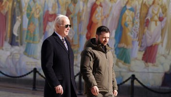 Lo que dijo Joe Biden en su visita sorpresa a Ucrania
