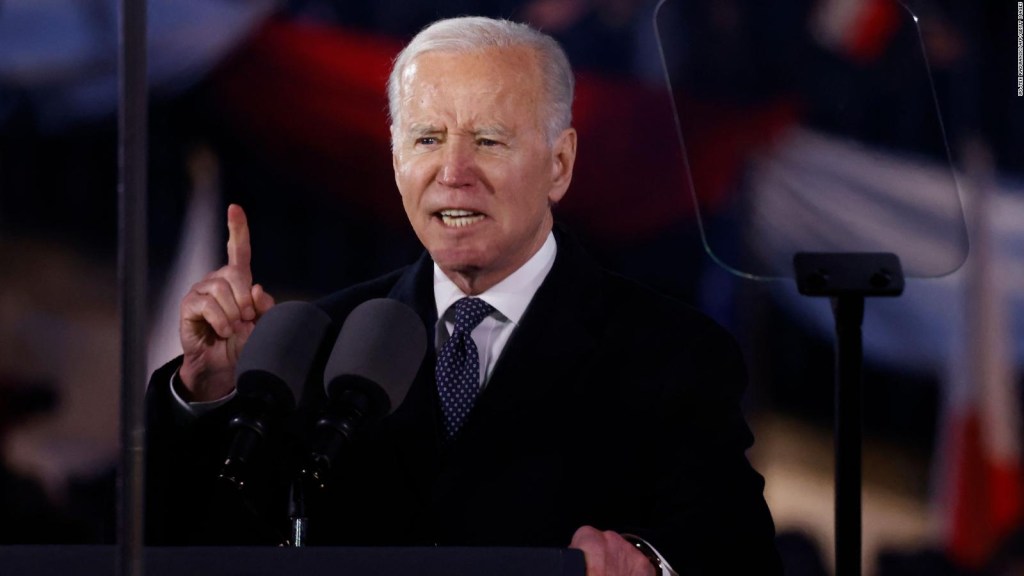 Biden from Poland: "Ukraine will never be a victory for Russia"