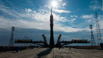 Rusia lanza una nave espacial con un osito de peluche