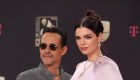 Nadia Ferreira, wife of Marc Anthony shows her pregnancy