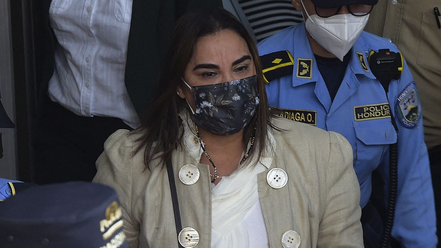 Ex primera dama de Honduras tendrá arresto domiciliario por motivos de salud