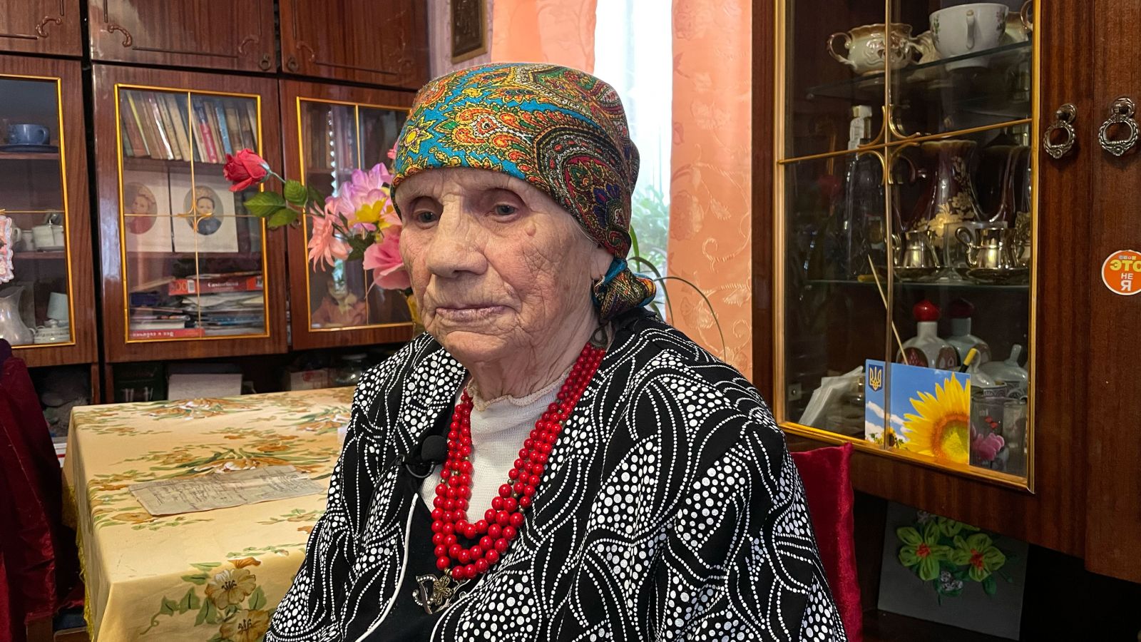 This 102-year-old Ukrainian woman survived Stalin’s famine and now makes camouflage suits for snipers