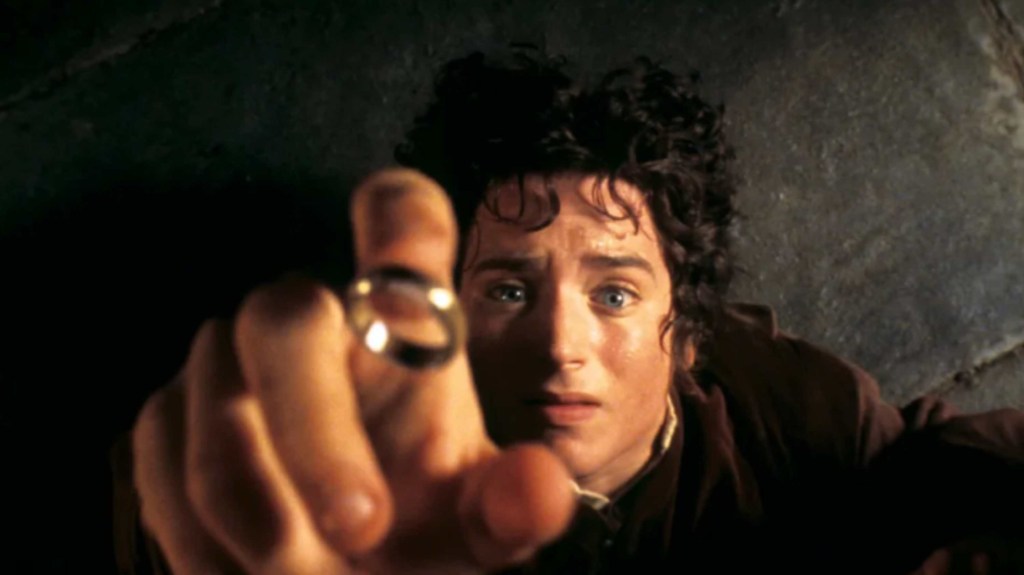 Elijah Wood played Frodo Bolson in the film trilogy of "The Lord of the rings".  (New Line Cinema/Everett Collection)