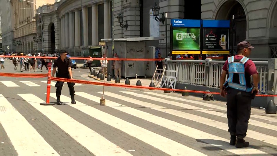 Matan de dos tiros a un policía en el metro de la ciudad de Buenos Aires
