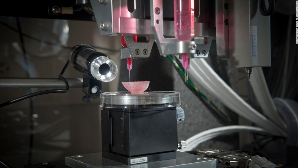 Así funciona la bioimpresión, avance médico en 3D