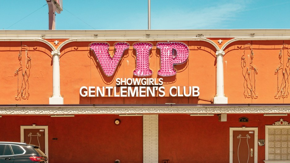 The VIP cabaret in the North Hollywood area of ​​Los Angeles, California.  (Credit: Francois Prost)