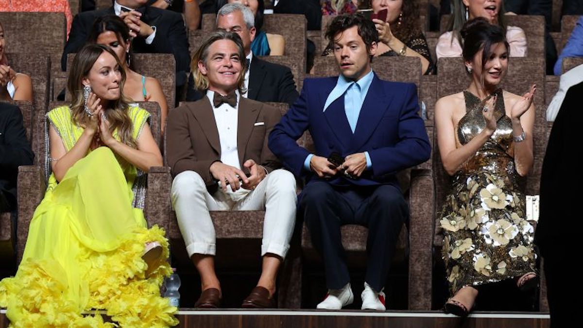 Chris Pine niega que Harry Styles le haya escupido en el Festival de Cine de Venecia