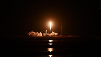 Mira el lanzamiento de SpaceX y NASA con tripulación internacional