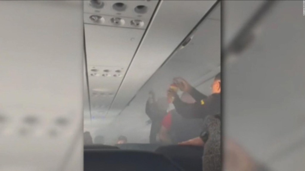 Spirit Airlines flight diverted due to battery fire
