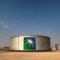 Tanques de petróleo de marca en las instalaciones petroleras de Saudi Aramco en Abqaiq, Arabia Saudita, el 12 de octubre de 2019. (Crédito: Maxim Shemetov/Reuters/Archivo)