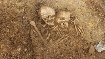 Hallan restos óseos de posible aristócrata romana