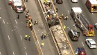 Accidente de tránsito deja 6 muertos en una zona de construcción