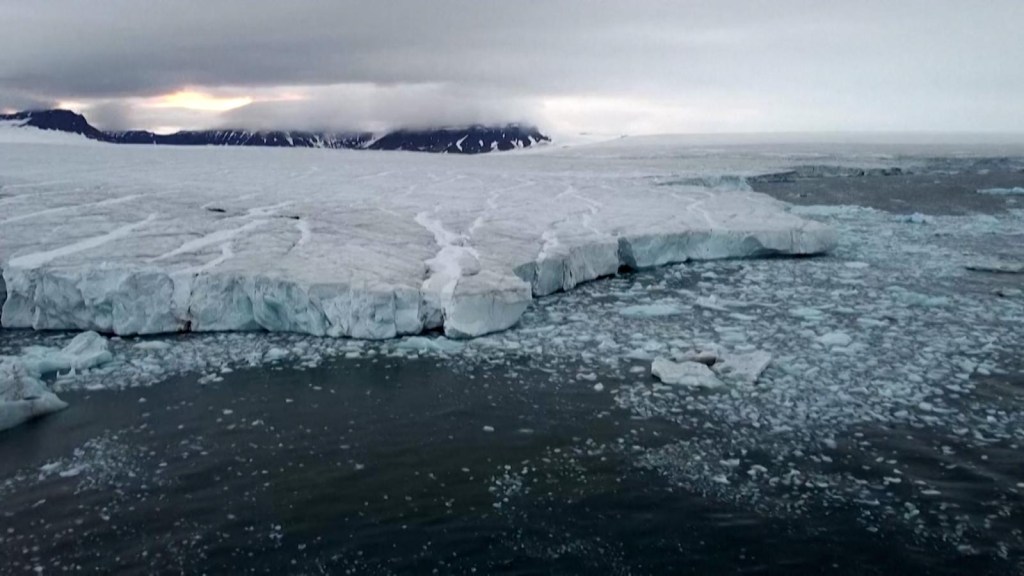 El Ártico perdió una masa de hielo gigante
