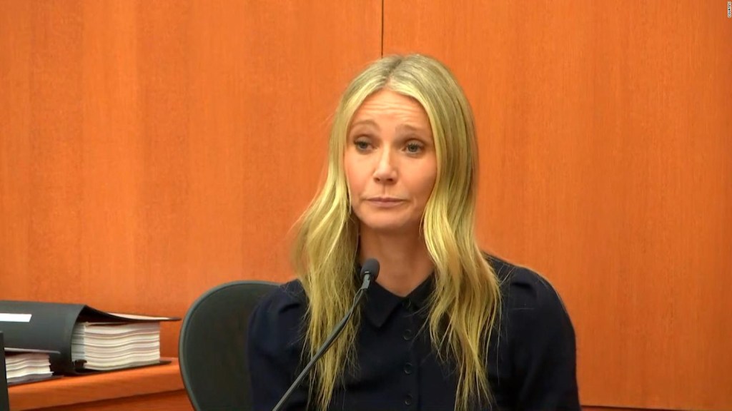 Gwyneth Paltrow en juicio: "Esquiaste contra mi jodida espalda"