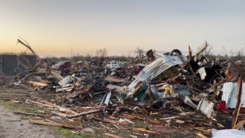 Así quedó Rolling Fork, Mississippi, tras el devastador tornado que dejó al menos 24 muertos