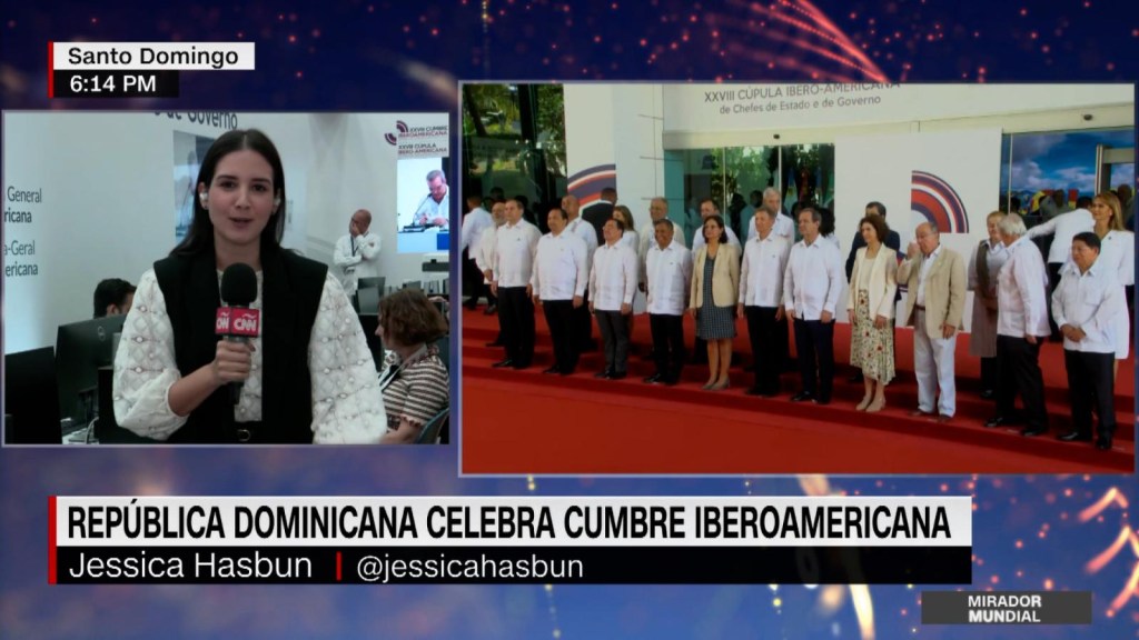 15 jefes de Estado se reúnen en Santo Domingo para Cumbre Iberoamericana