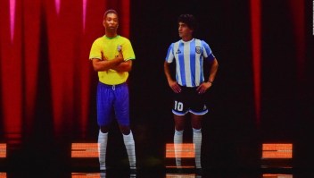 Pelé y Maradona presentes en el homenaje a Messi y a la Selección Argentina