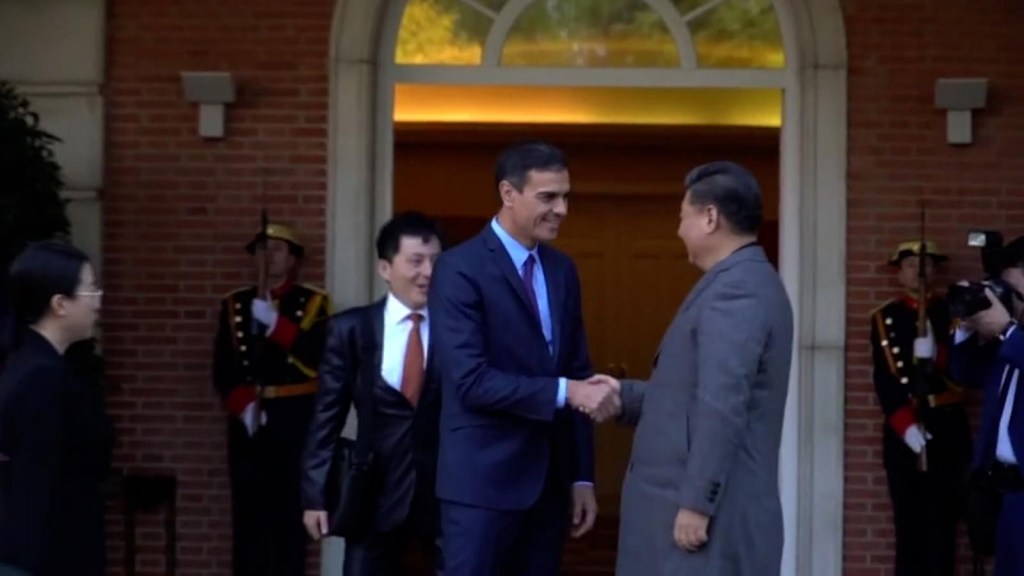 Pedro Sánchez se reúne con Xi Jinping en Pekín