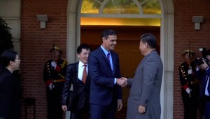 Pedro Sánchez se encuentra con Xi Jinping en Beijing