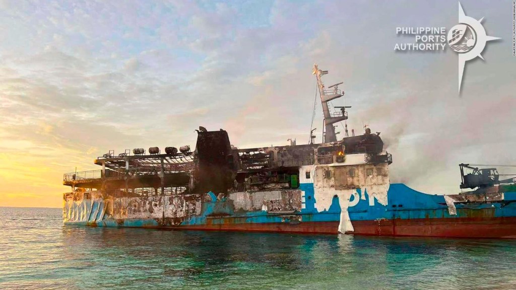 Al menos 29 muertos tras incendio a bordo de un ferry en Filipinas