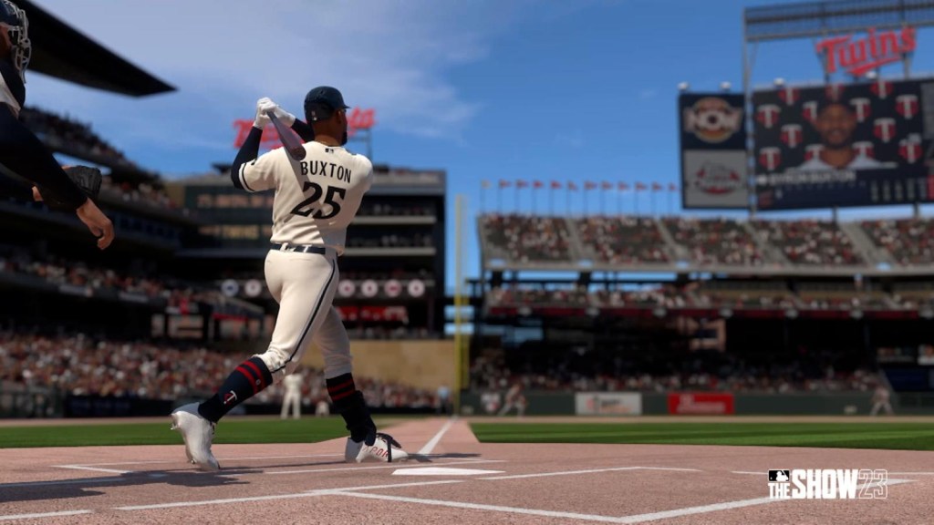 Vladímir Guerrero Jr.  piensas en un videojuego "MLB El Show 23"