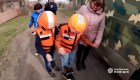 Así son evacuados los niños ucranianos en plena guerra con Rusia