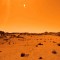 La NASA capta los rayos del sol en Marte mientras estudiaba las nubes "que brillan de noche"