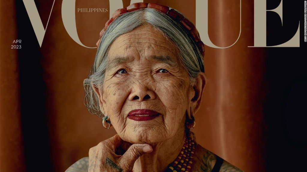 Apo Whang-Od es la protagonista de la portada de Vogue Filipinas.