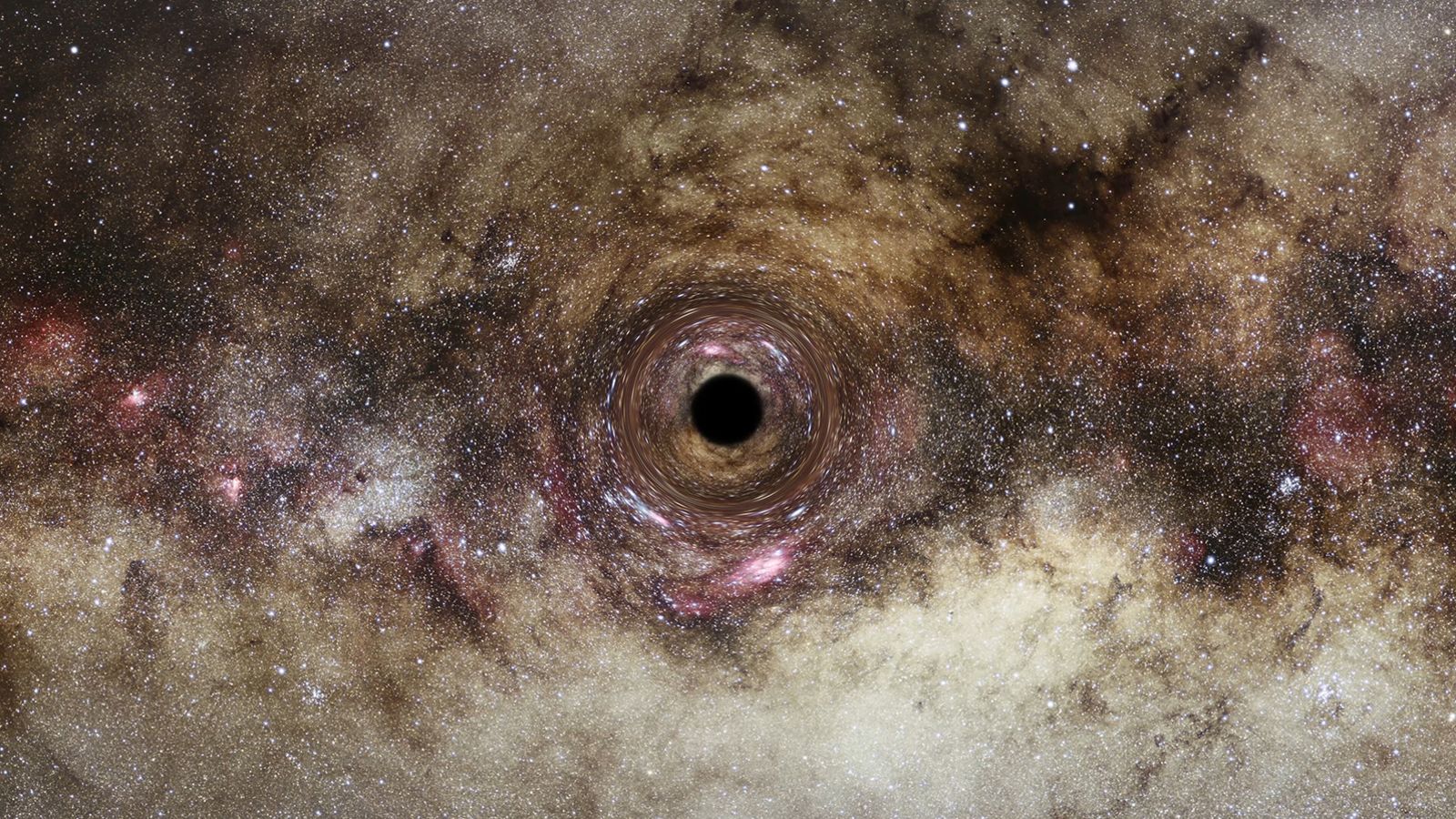 Astronomers discover a massive black hole using new technology
