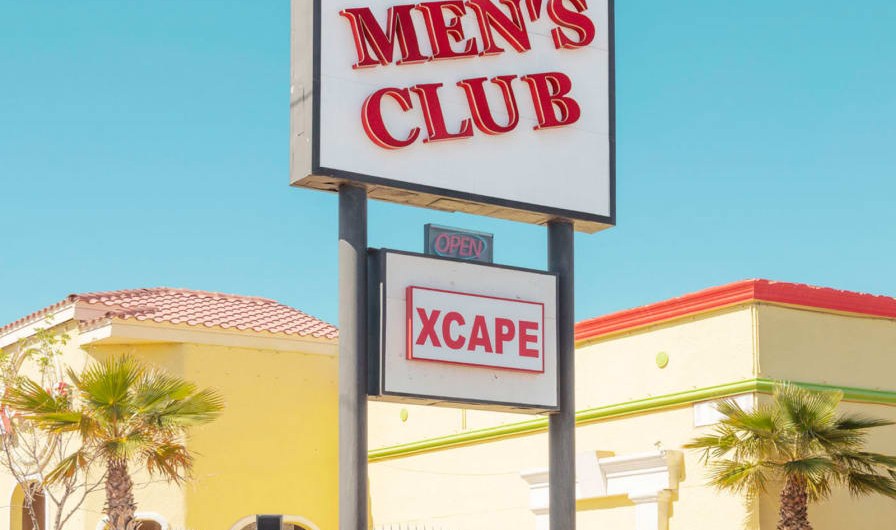 The Xcape Mens Club in El Paso, Texas.  (Credit: Francois Prost)