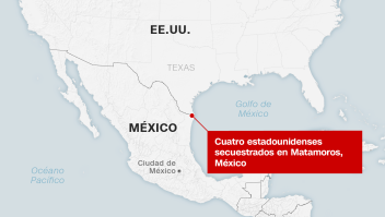 Cuatro estadounidenses fueron secuestrados en Matamoros, Tamaulipas, México.