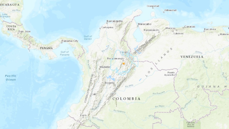 terremoto colombia marte usgs
