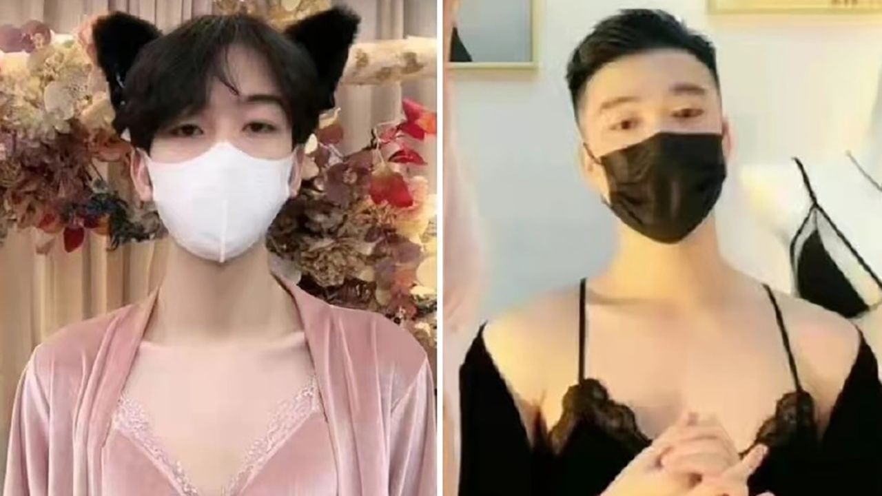 China censura que las mujeres modelen lencería, así que lo hacen los hombres