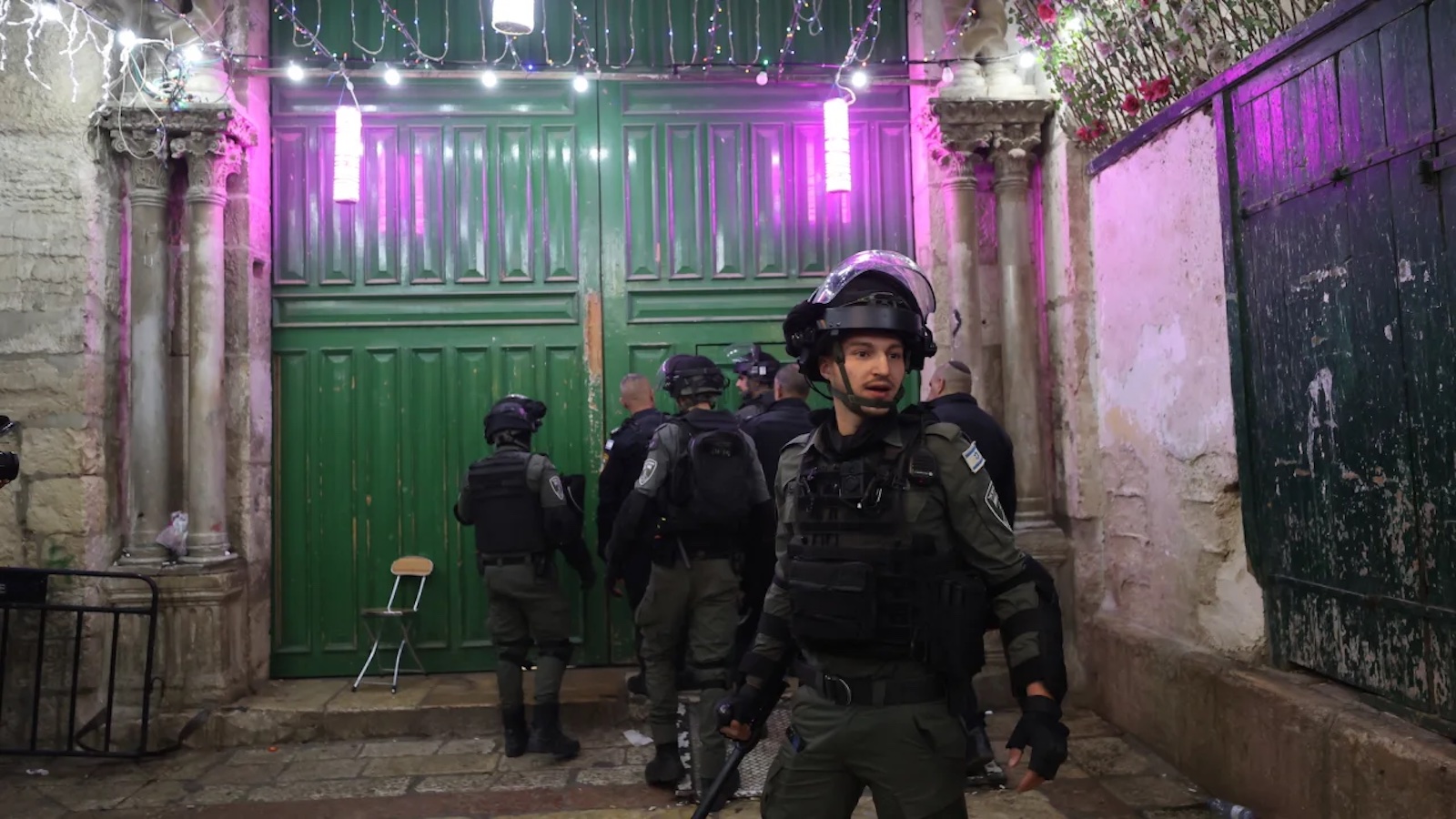 Asalto a la mezquita de Jerusalén al-Aqsa