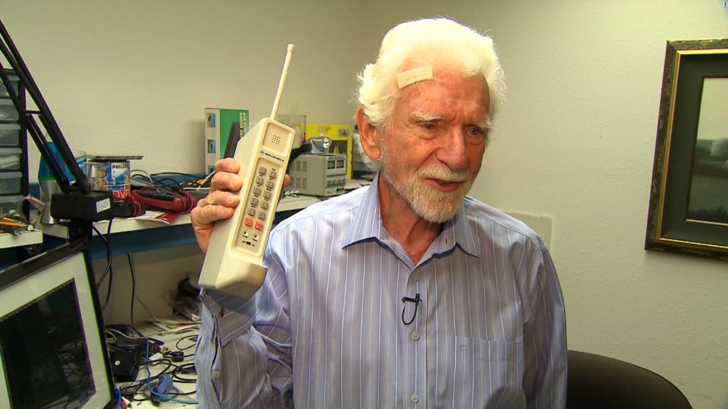 50 years ago, he made the first cell phone call