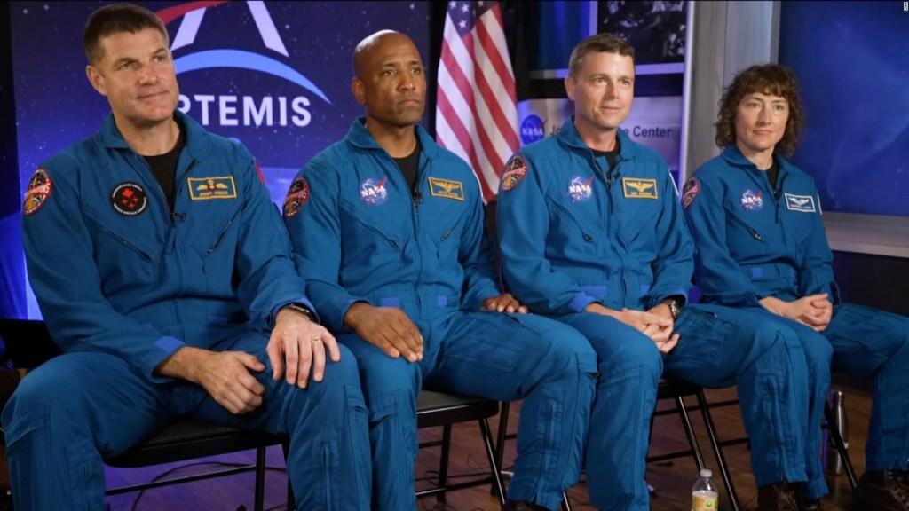 La NASA anuncia la tripulación de Artemis II