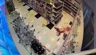 Safety camera captures the exact moment of an earthquake in Russia