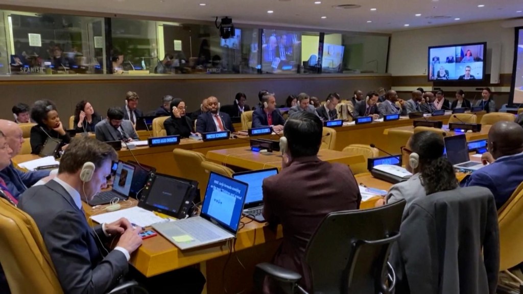 Los delegados de la ONU abandonaron la sesión durante el debate sobre Rusia