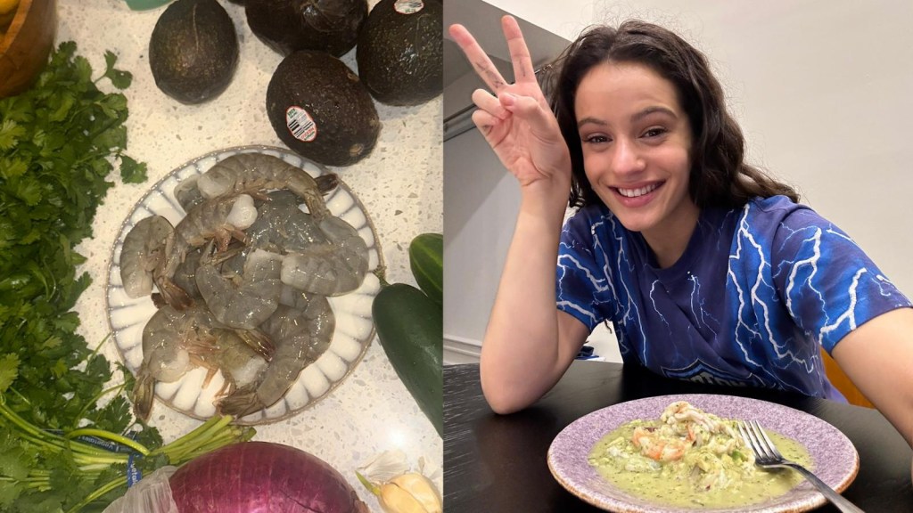 Rosalía makes her first aguachile and boasts about it in networks