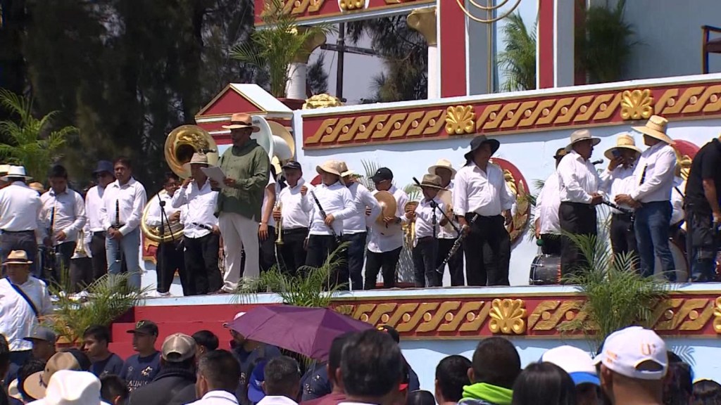 More than 2 million attendees await the representation of the passion of Christ in Iztapalapa