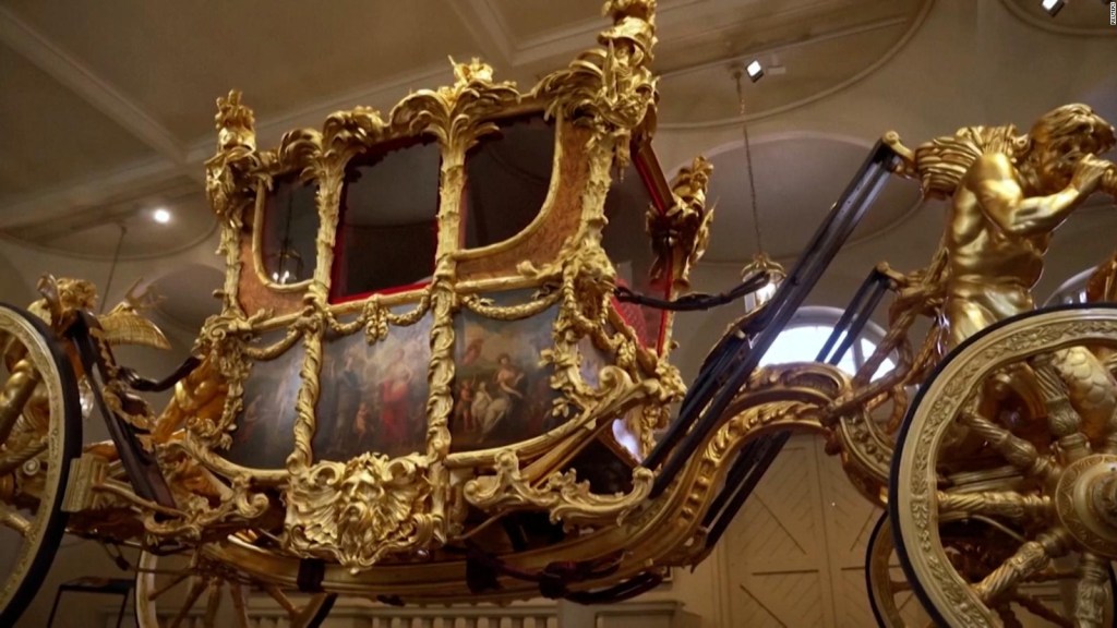 Así es el carro dorado del rey Carlos III