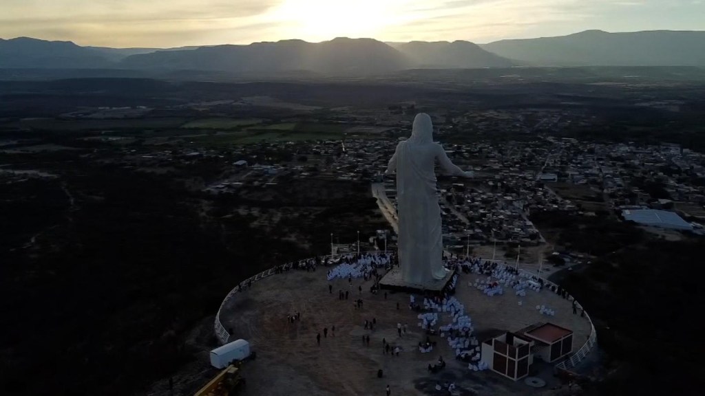 Cristo de la Paz abre en Zacatecas, vecinos creen que traerá calma