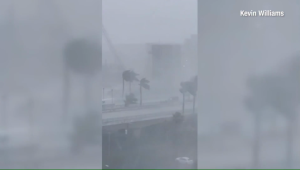 Estas son las apocalípticas imágenes de la tormenta que azotó Florida