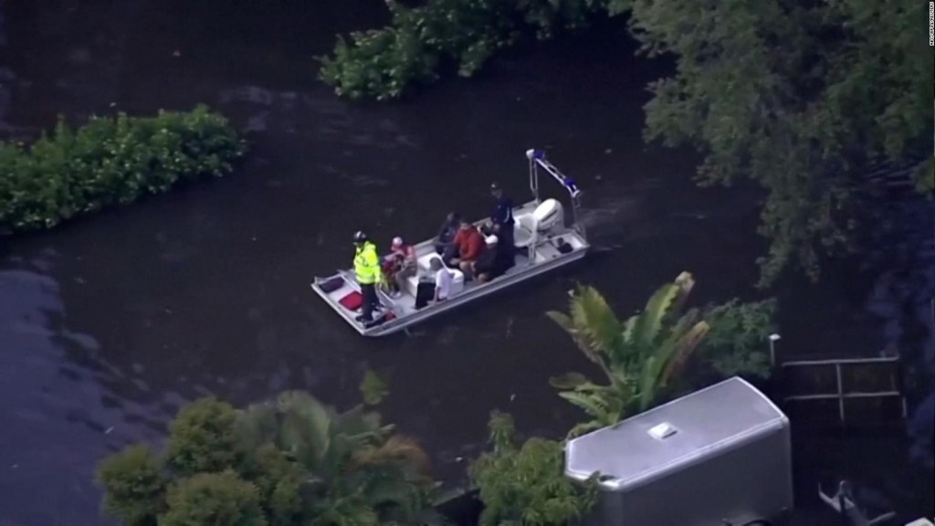 Fort Lauderdale residents rescued from flooding