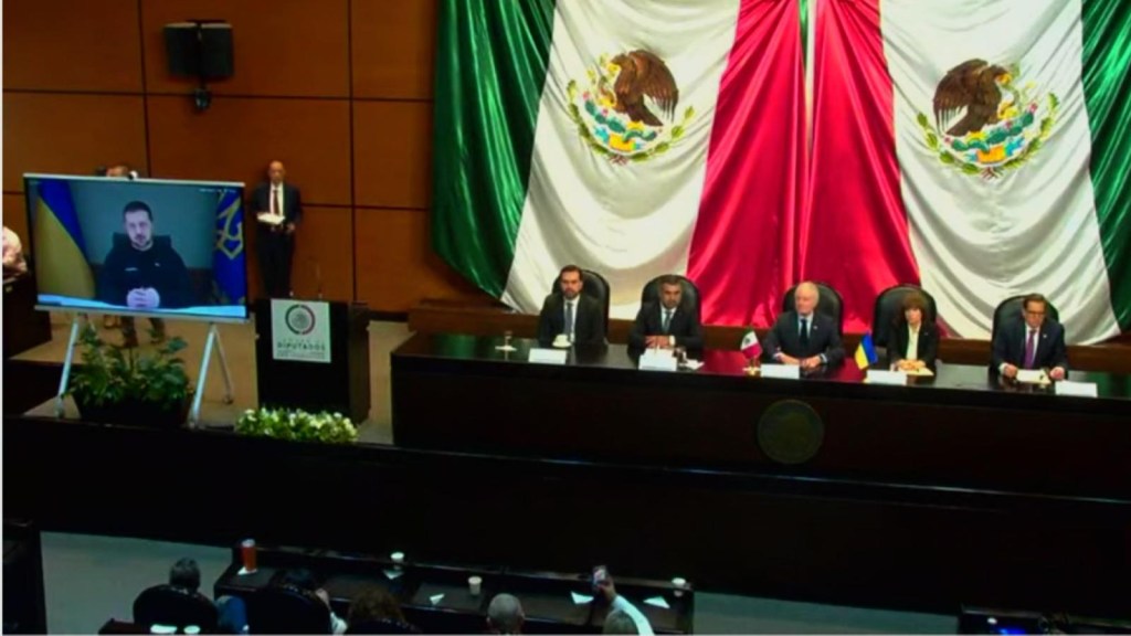 Zelensky agradece apoyo de México a la ONU